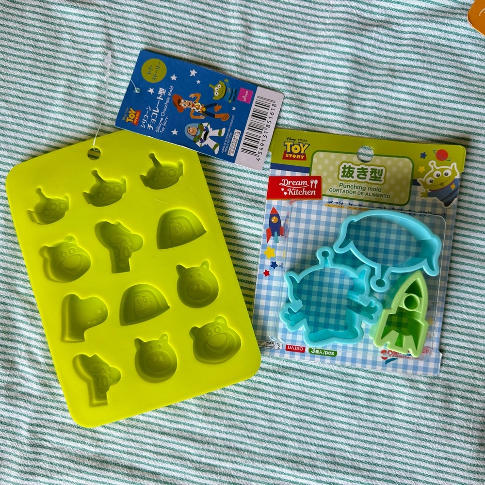 Toy Story Molds Disney x Daiso Japan